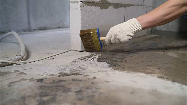 SJ Waterproofing Pros Waterproofing coverage map for Hendersonville, NC and surrounding area